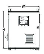 HLH ALH UV Sterilizers Dimensions 1